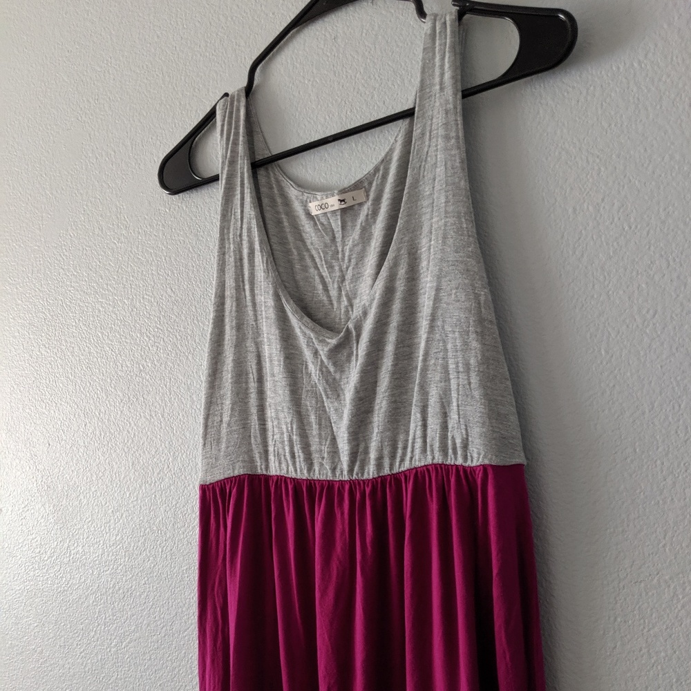 Coco Color Block Maxi Dress Size L